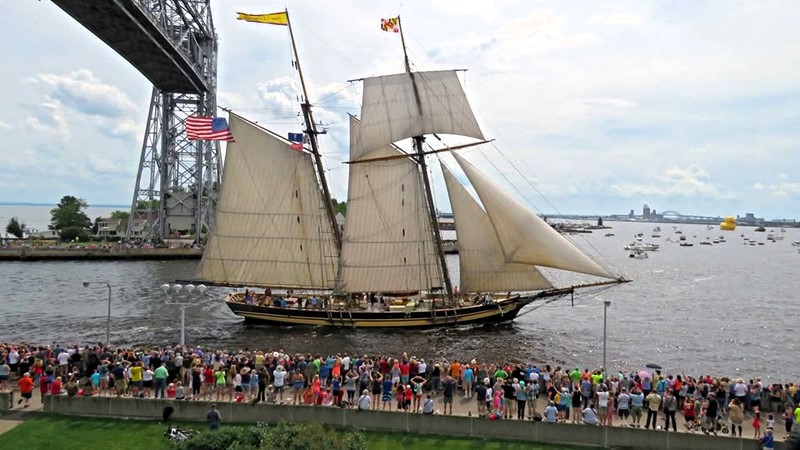 Pride of Baltimore in Duluth Pride of Baltimore in Duluth