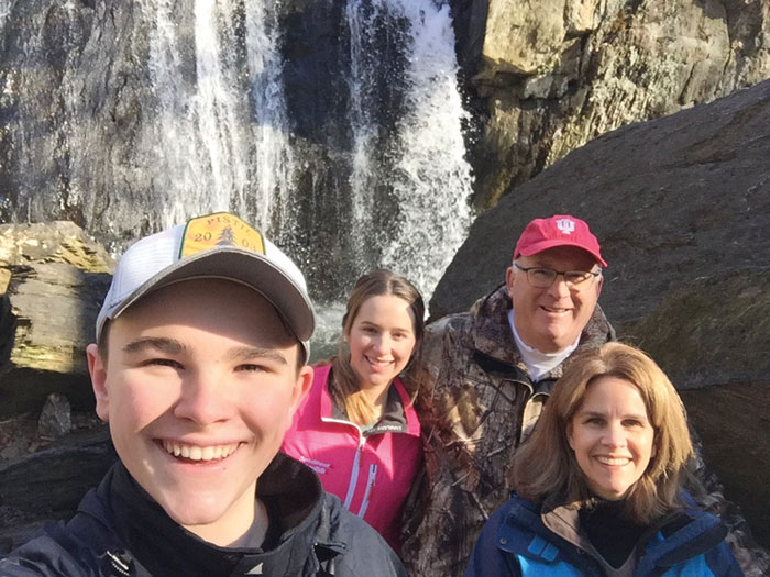 Rocks State Park First Day Hike, January 1, 2017.