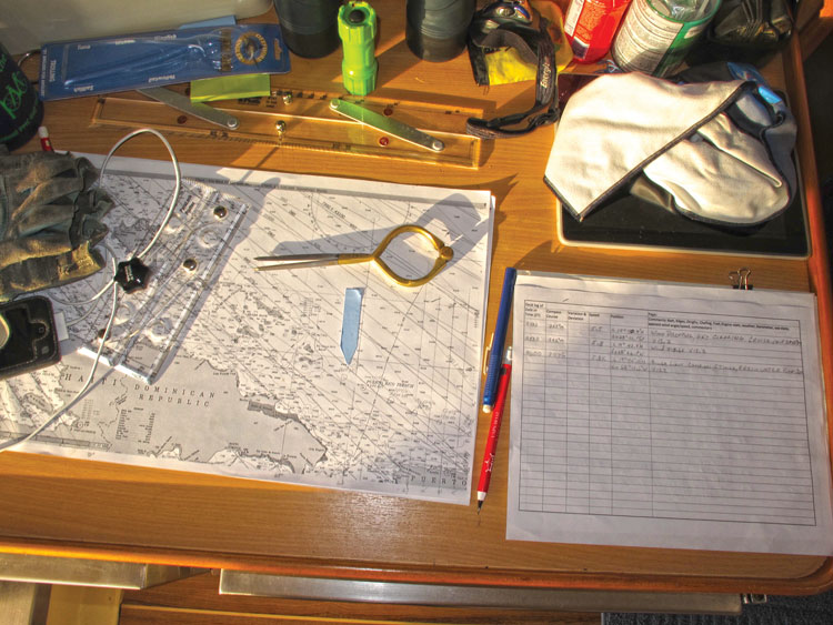 CAPCA offers public courses on voyage planning among other subjects. Photo by Terry Slattery