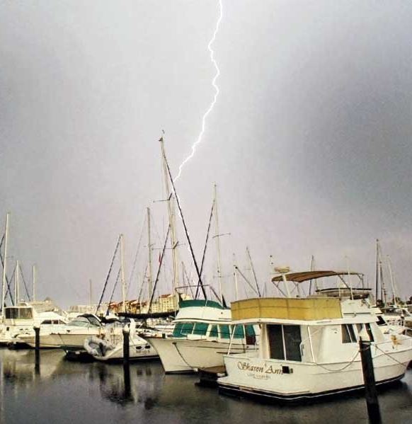 Are you the type of sailor who boasts about sailing in foul weather? Are you prepared for a real emergency? Photo by Al Ponzio