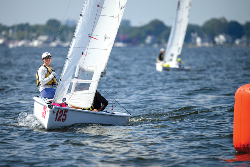 sailor observing wind