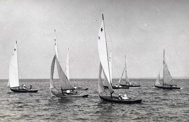 Star sailboat racing