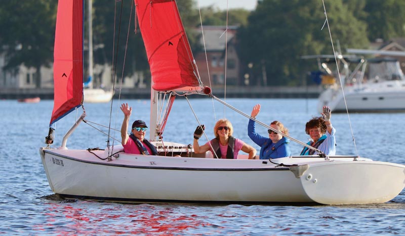 community sailing at Sail Nauticus