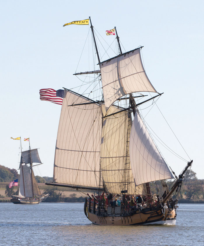 The replica Schooner Sultana was completed in 2001. Photo by Eric Moseson