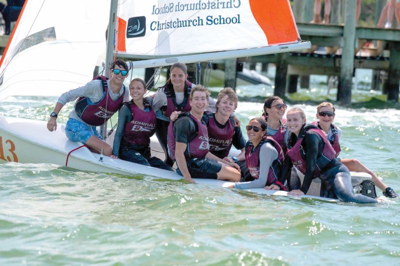 Severn School sailors