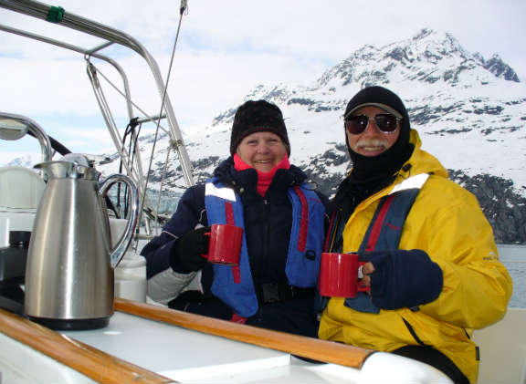 Simons in the Inside Passage in Alaska.