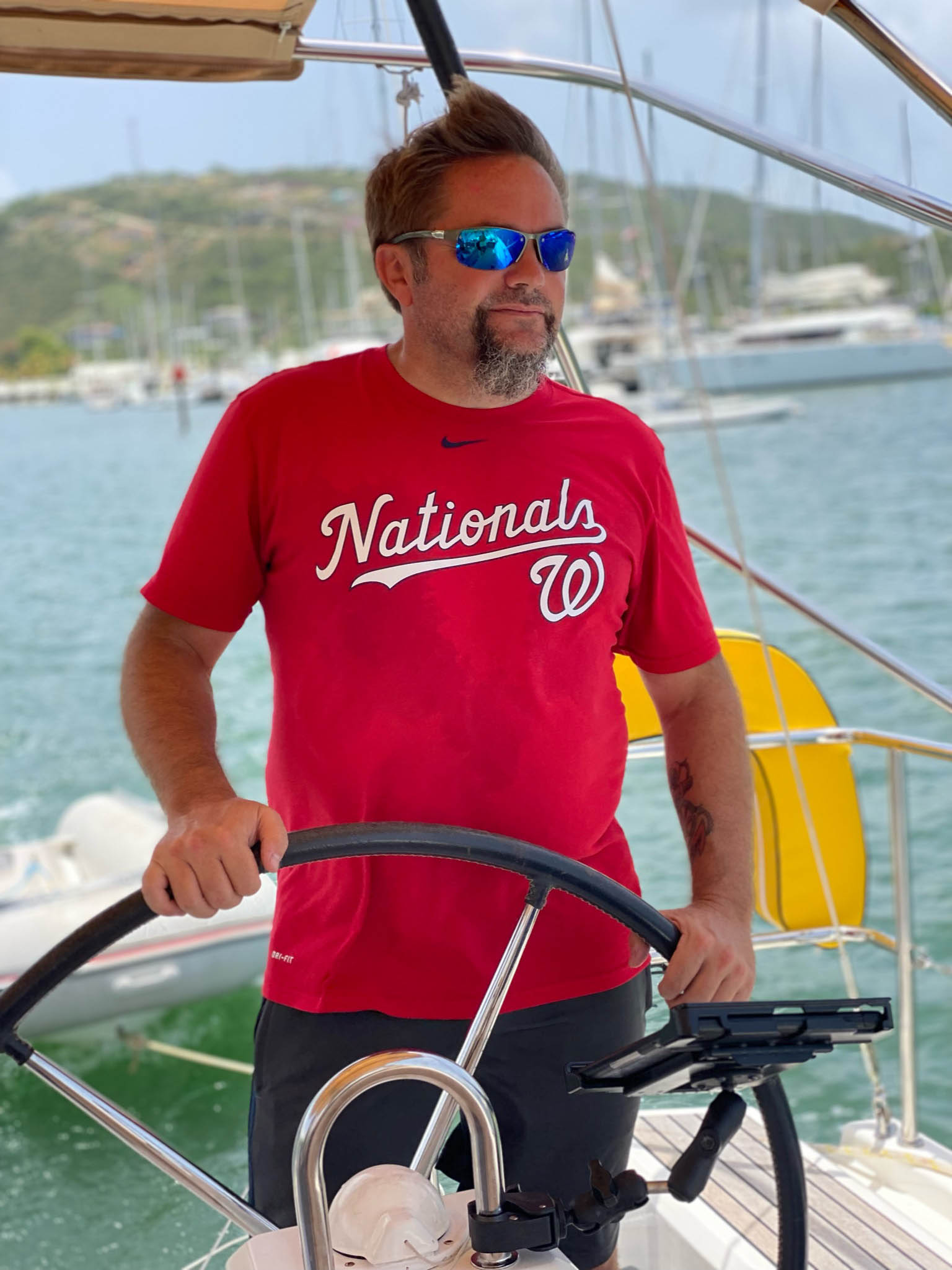 Matt Smith sailing