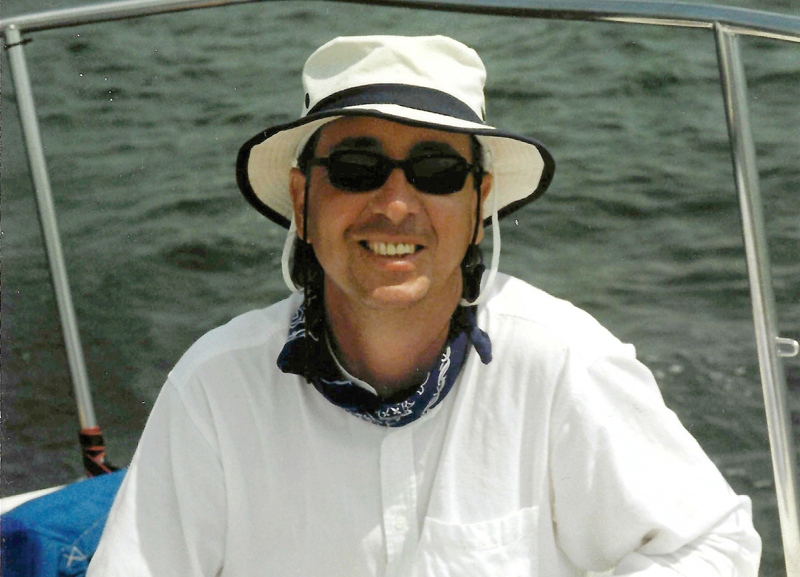 Tom Guay sailing