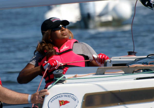 Warrior Sailing Program in Annapolis 2016. Photo courtesy of AYC