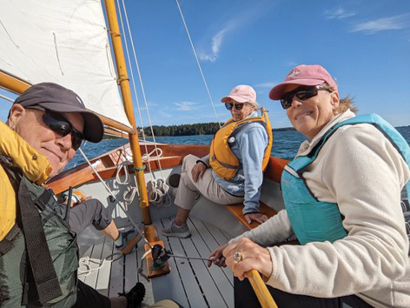 sailing lessons at Wooden Boat School