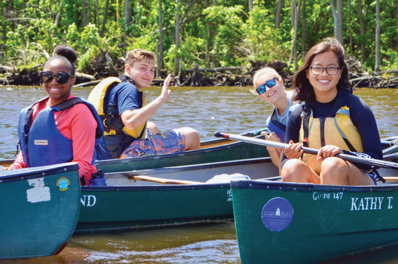 Sultana Education Foundation paddling program