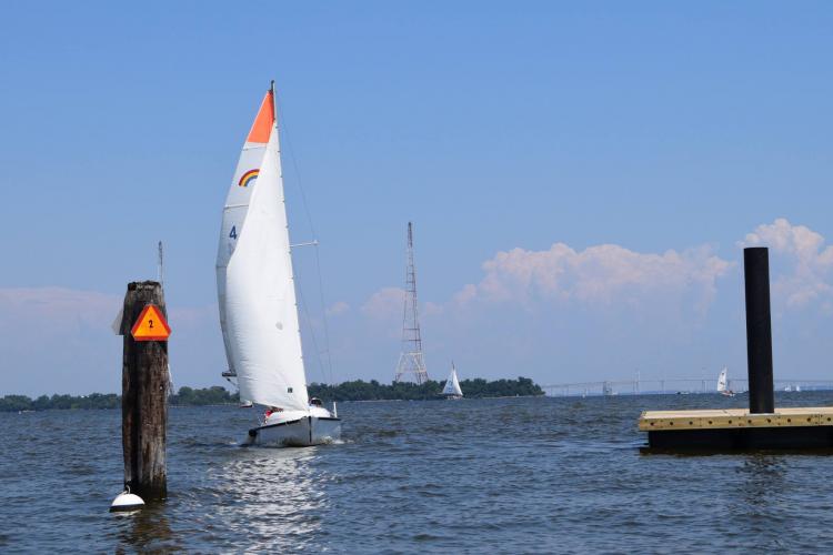 Photo courtesy of Annapolis Sailing School