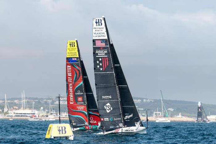 americas cup racing sailing