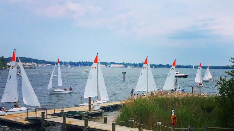 Photo courtesy of Annapolis Sailing School 