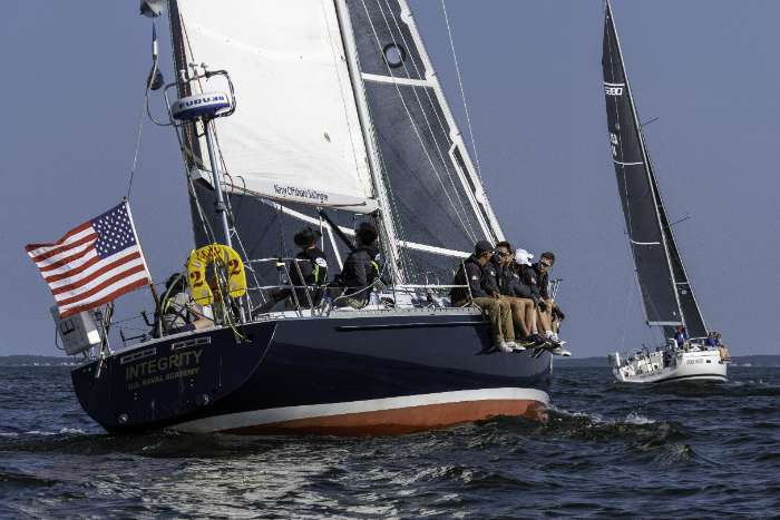 navy sailboat race offshore
