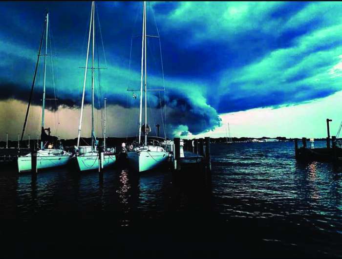 Annapolis storm cloud photo
