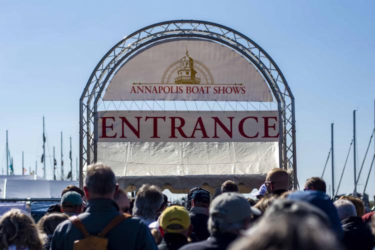 Annapolis Spring Sailboat Show photo by Ben Cushwa