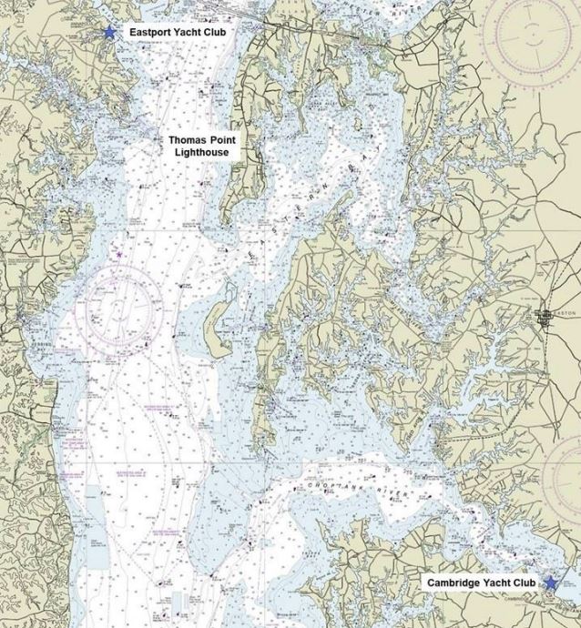 chart annapolis cambridge race