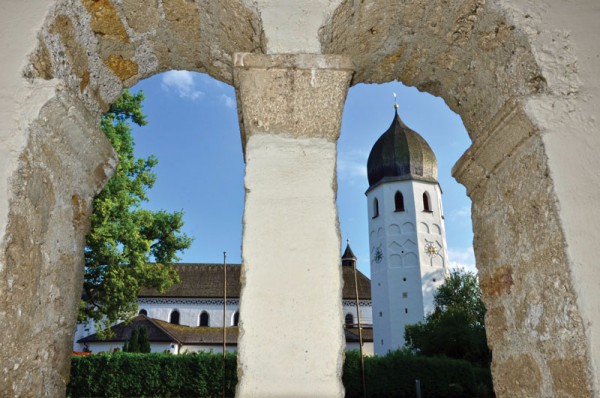 The 1000-year-old church on Lake Chiemsee, Germany