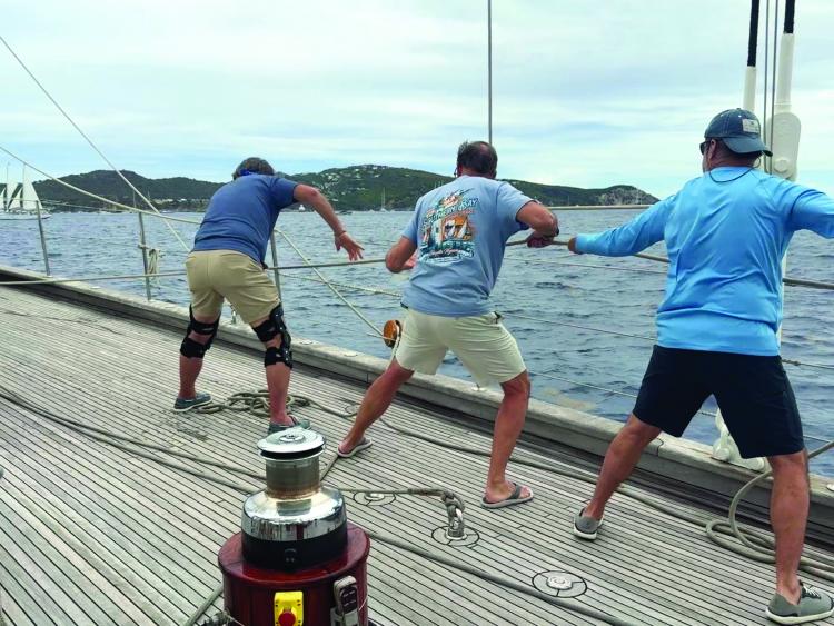 hauling lines