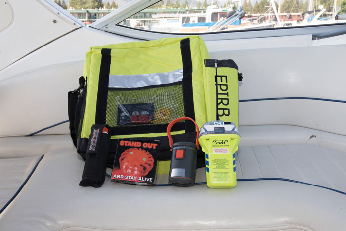 EPIRB safety equipment  for sailors and boater