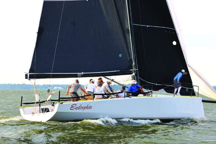 rounding racing mark chesapeake