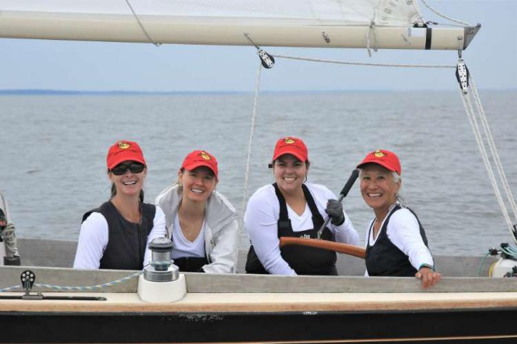 Mount gay rum red hat sailboat racing chesapeake