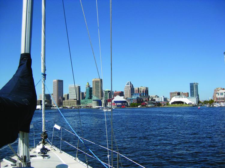 Baltimore Chesapeake Bay Patapsco River sailing 