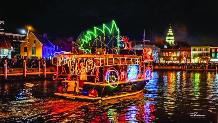 lighted boat parade annapolis