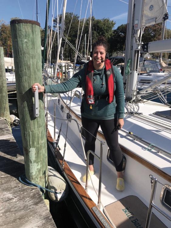 sailboat docking
