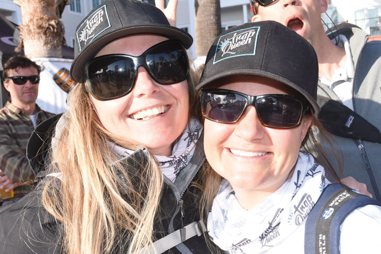 Sarah Colarusso and Katie Weller at Charleston Race Week