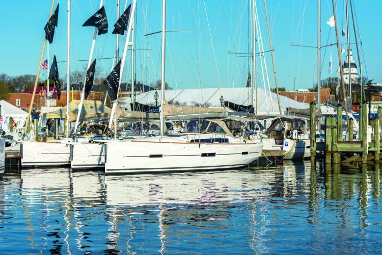 Spring Boat Show photo by Ben Cushwa