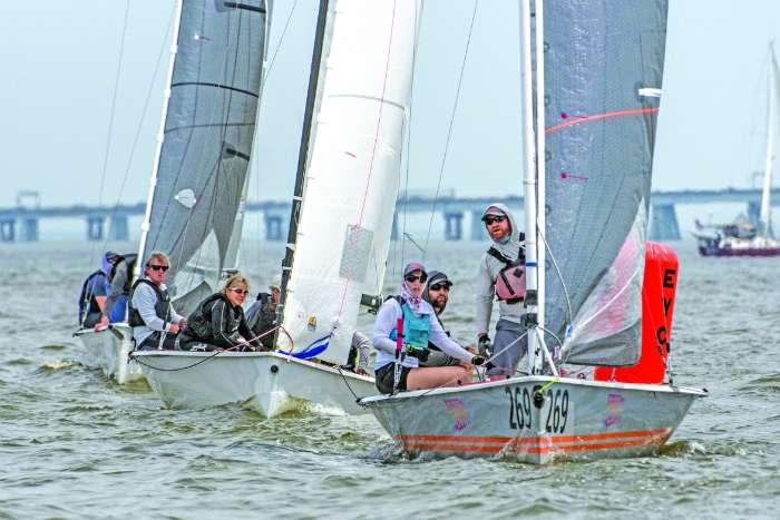 sailboat racing photo 