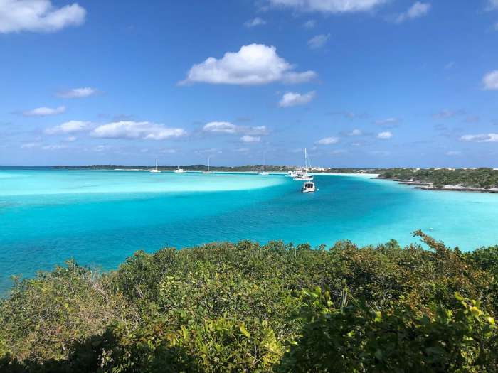 cruising the bahamas