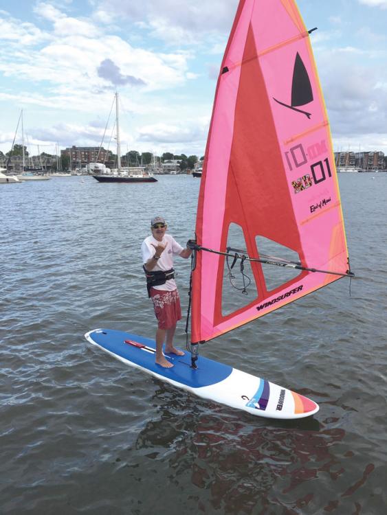 Windsurfing City Dock Annapolis