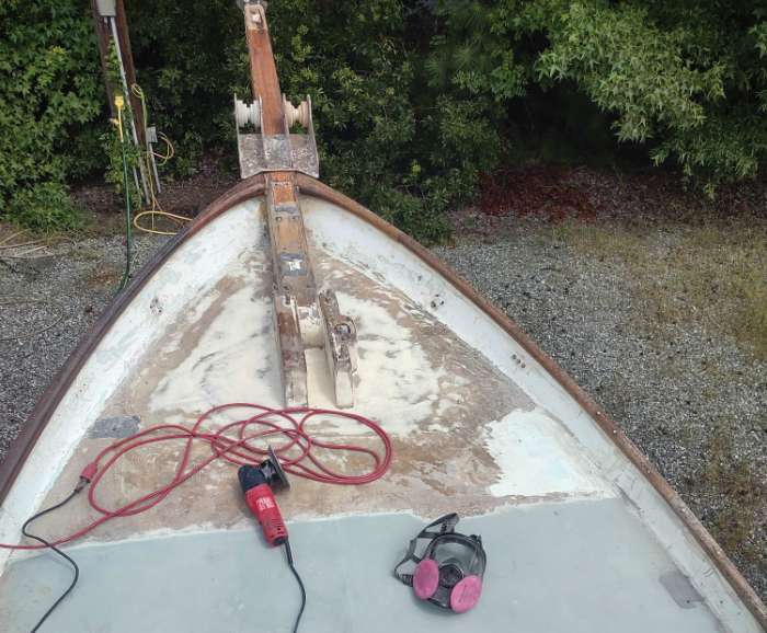 sailboat deck refinish