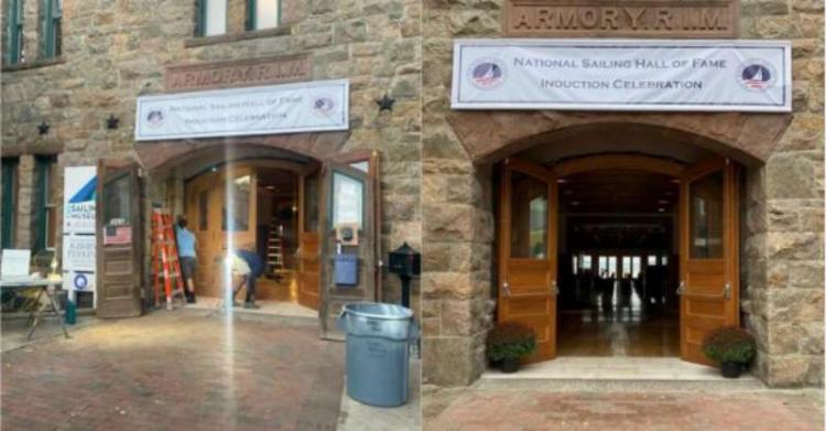 Sailing Museum Newport front door