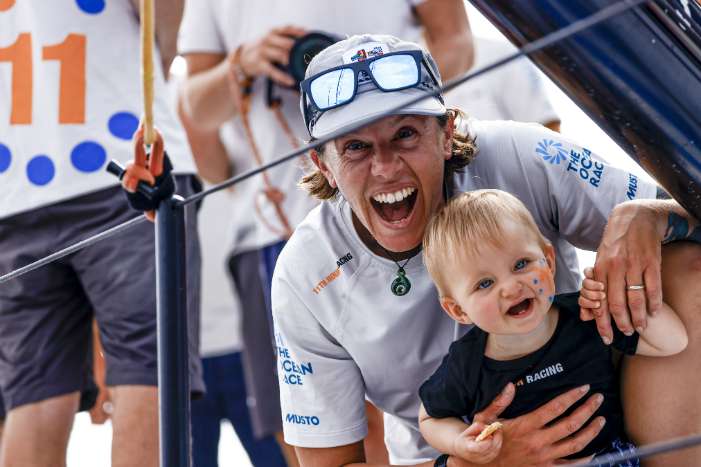 francesca clapcich first italian to win the ocean race sailing