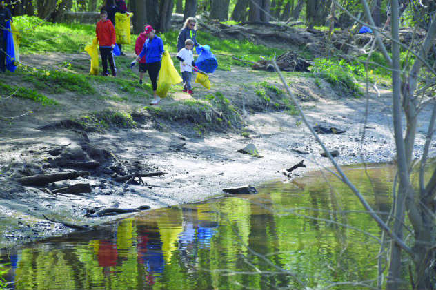 The annual cleanup is critical in order to protect the Potomac watershed's Natural Environment