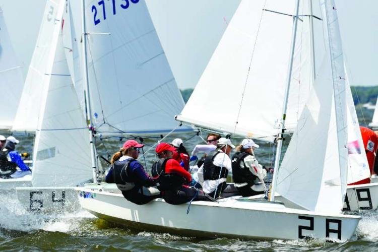 sailboat racing mark rounding ted morgan