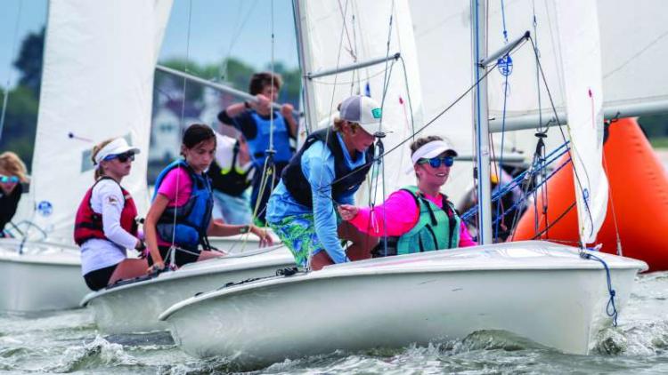 sailboat racing mark rounding mark hergan 