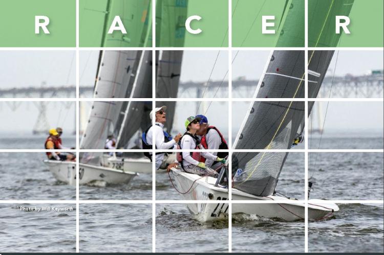 small sailboat racing wordle image