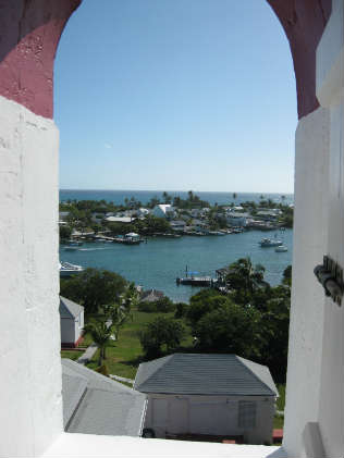 View from the Hopetown Lighthouse