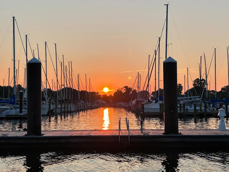 cruising to a beautiful sunset cruising to a beautiful sunset