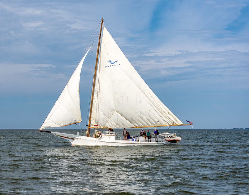 Photo by Glenn Thompson Skipjack sailboat