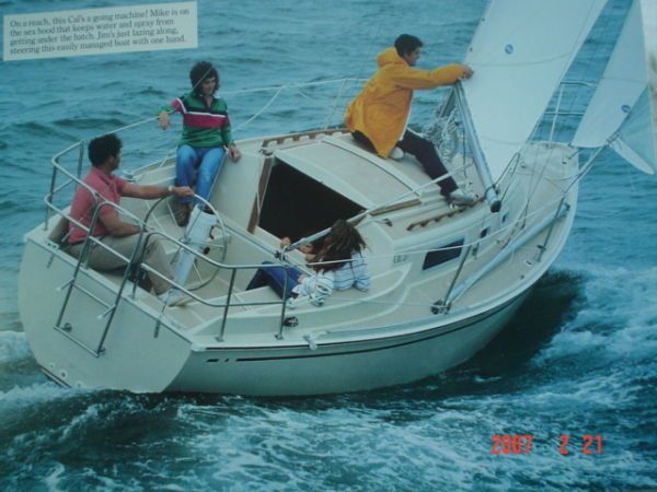 cal 27 sailboat review