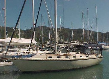 cal 40 sailboat review