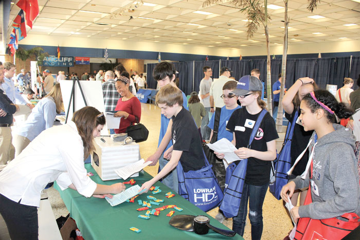 Marine and Maritime Career Expo. Photo by Rick Franke