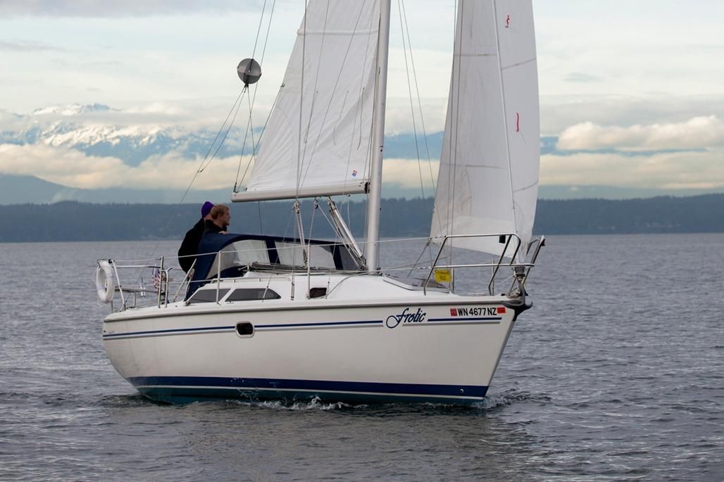 28' catalina sailboat