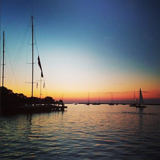 Calm at Mackinac. Photo via Twitter #CYCRTM